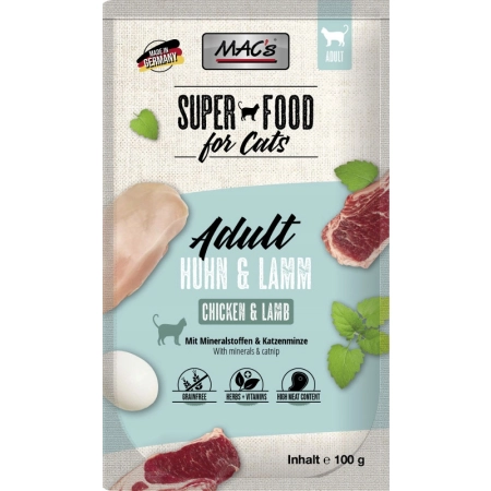 MAC's Cat kurczak, jagnięcina 100g